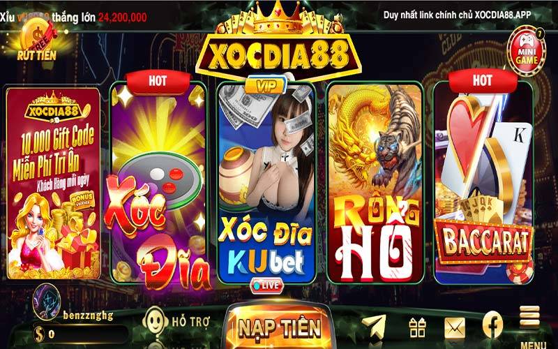 Khám phá kho game mượt mà tại xocdia88